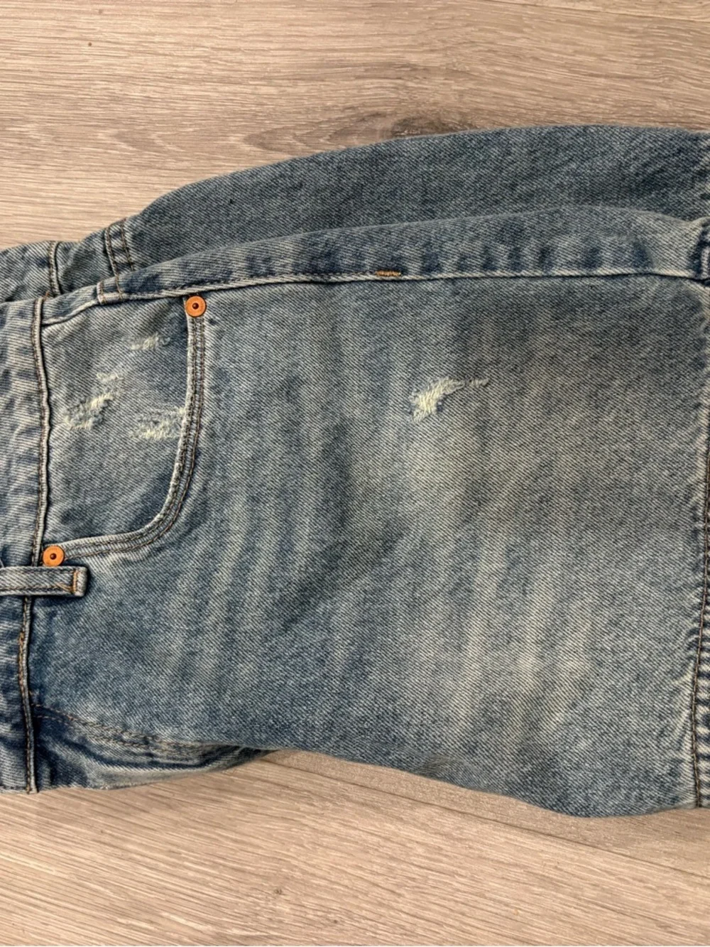 Blank NYC Light Blue Denim Skirt